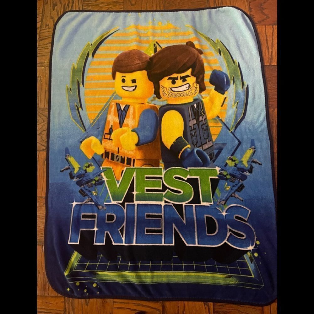 LEGO Movie Vest Friends blanket